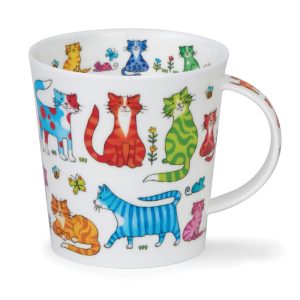 Dunoon Cairngorm 'Colourful Crew - Cats' Mug
