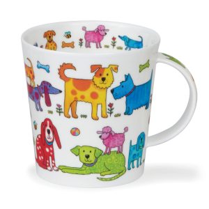Dunoon Cairngorm 'Colourful Crew - Dogs' Mug