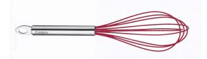 Cuisipro Red Silicone Egg Whisk 25.4cm