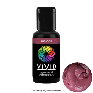 Vivid Maroon Gel Colour 21g