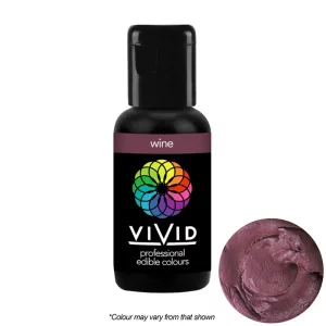 Vivid Wine Gel Colour 21g