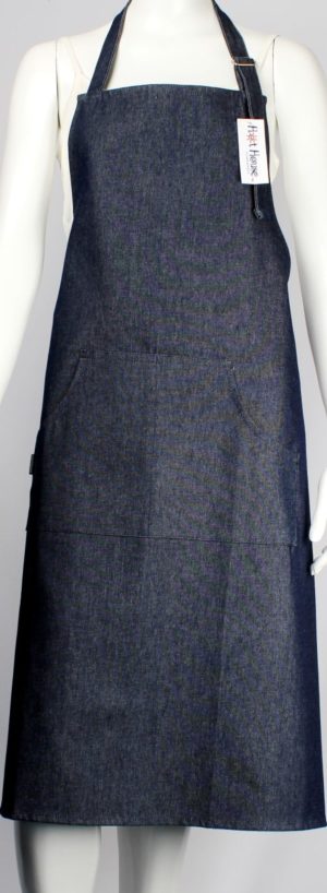 Hot House Blue Denim Apron