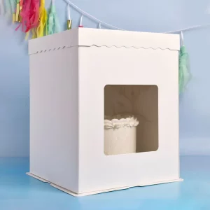 Cake Craft Window Cake Box 10 x 10 x 12.4in