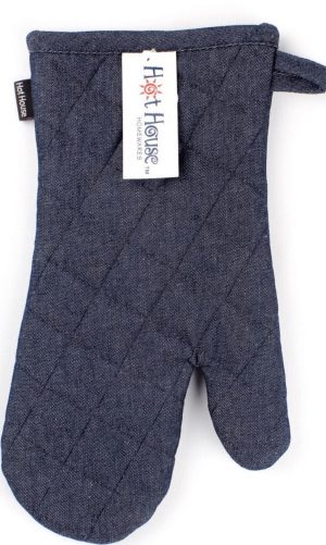 Hot House Navy Denim Gauntlet