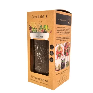 Goodlife 1L Sprout Jar Gift Boxed