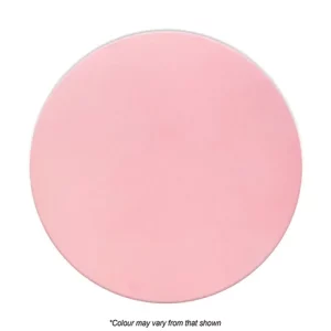 6mm MDF Round Cake Board – Pastel Pink – 30cm/12in