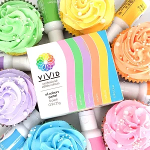 Vivid Pastel 6 Pack Gel Colors