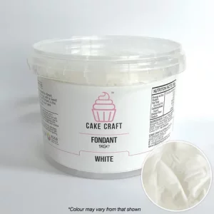 Cake Craft White Fondant 1KG