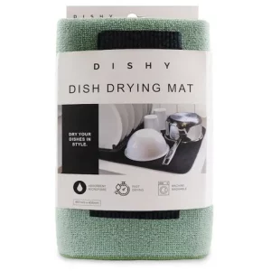Dishy Dish Dry Mat - Tarragon
