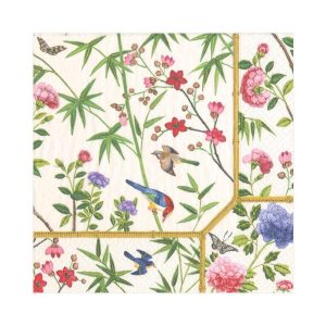 Caspari Chinese Wallpaper Luncheon Napkins