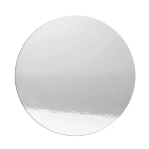 6mm MDF  Cake Board – Mirror Silver – 30cm/12in