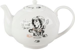 Victoria And Albert Alice In Wonderland Large Teapot