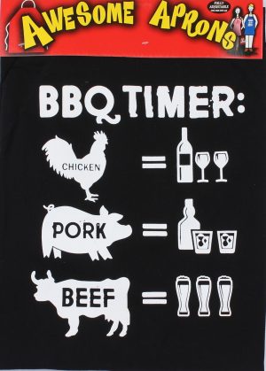 Awesome BBQ Apron Timer
