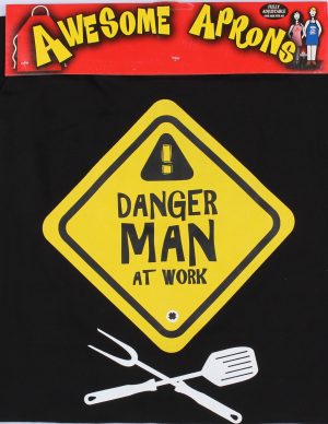 Awesome BBQ Danger Man Apron