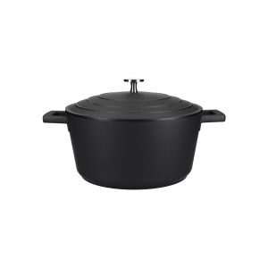 MasterCraft Casserole 4L/24cm Black