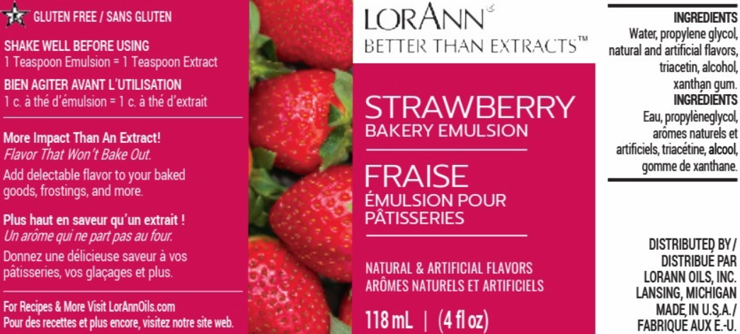LorAnn Strawberry Emulsion 118ml - Image 3