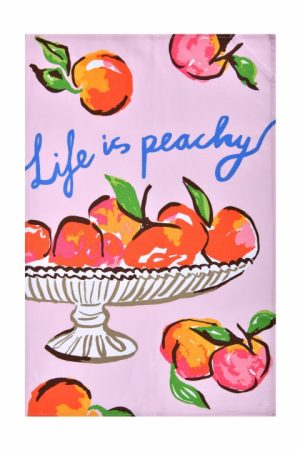 Ulster Weavers Summer Fruits Peach Tea Towel