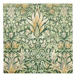 Havi Cocktail Napkin William Morris Snakeshead Green