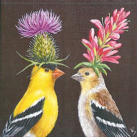 PPD Cocktail Finch Couple