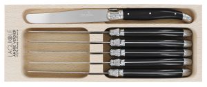 Verdier Dinner Knife 6 Piece Set Black