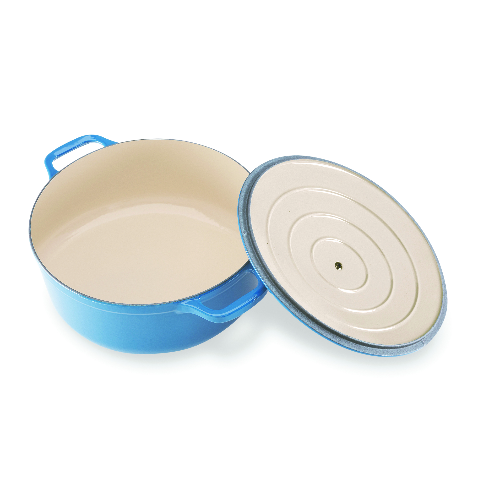 Chasseur Round French Oven 24cm/4L Blue - Image 4