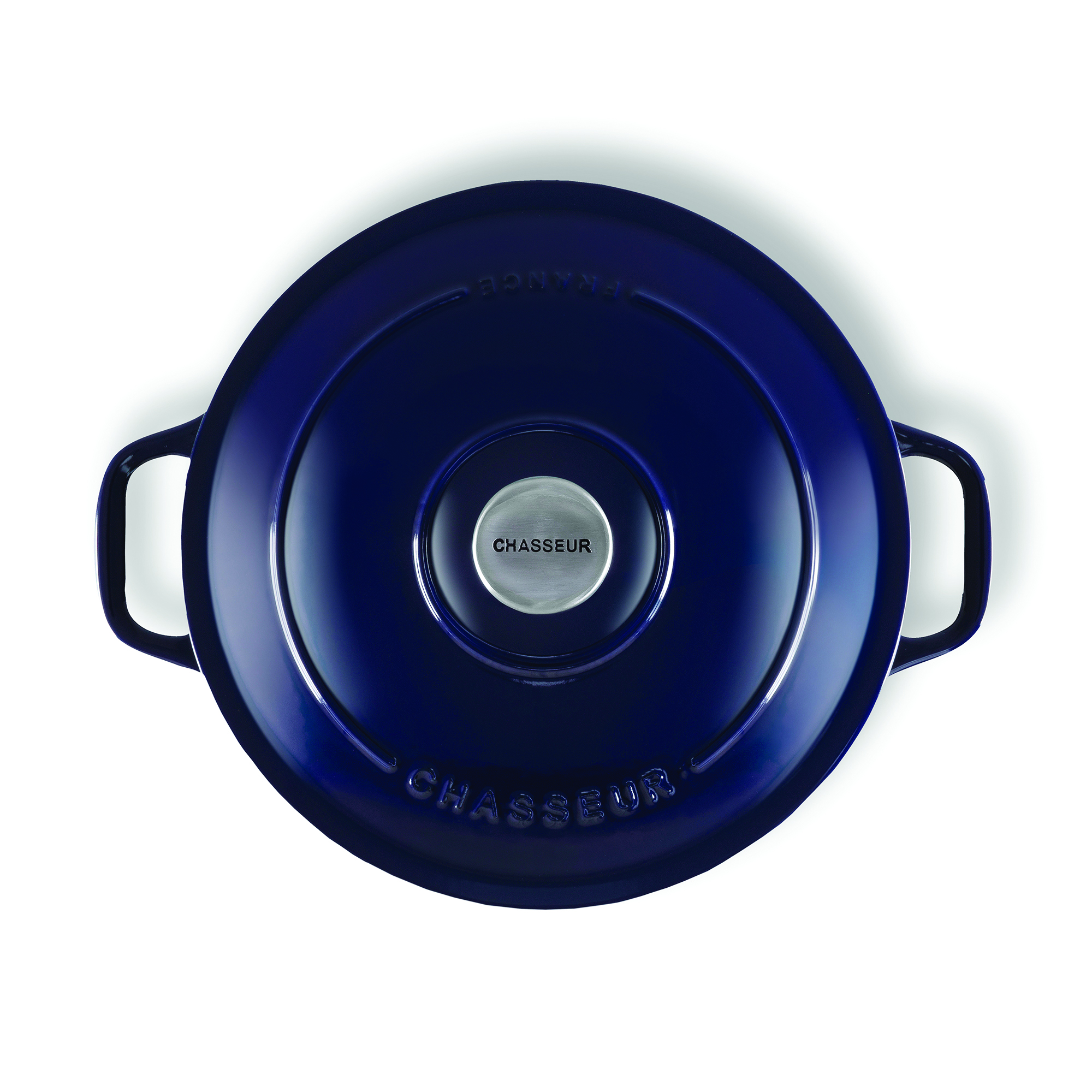 Chasseur Round French Oven 28cm/6.1L Midnight Blue - Image 3