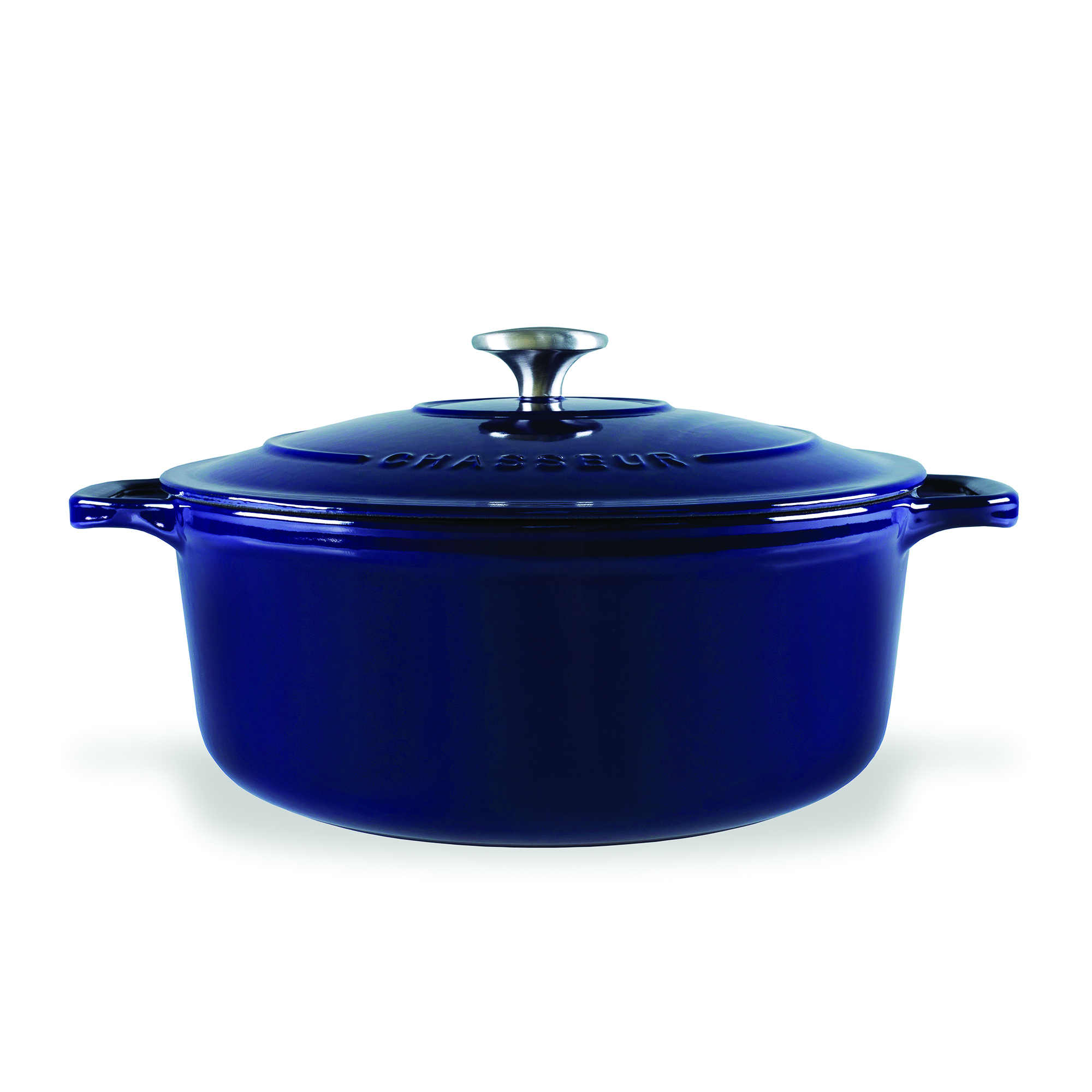 Chasseur Round French Oven 28cm/6.1L Midnight Blue - Image 2