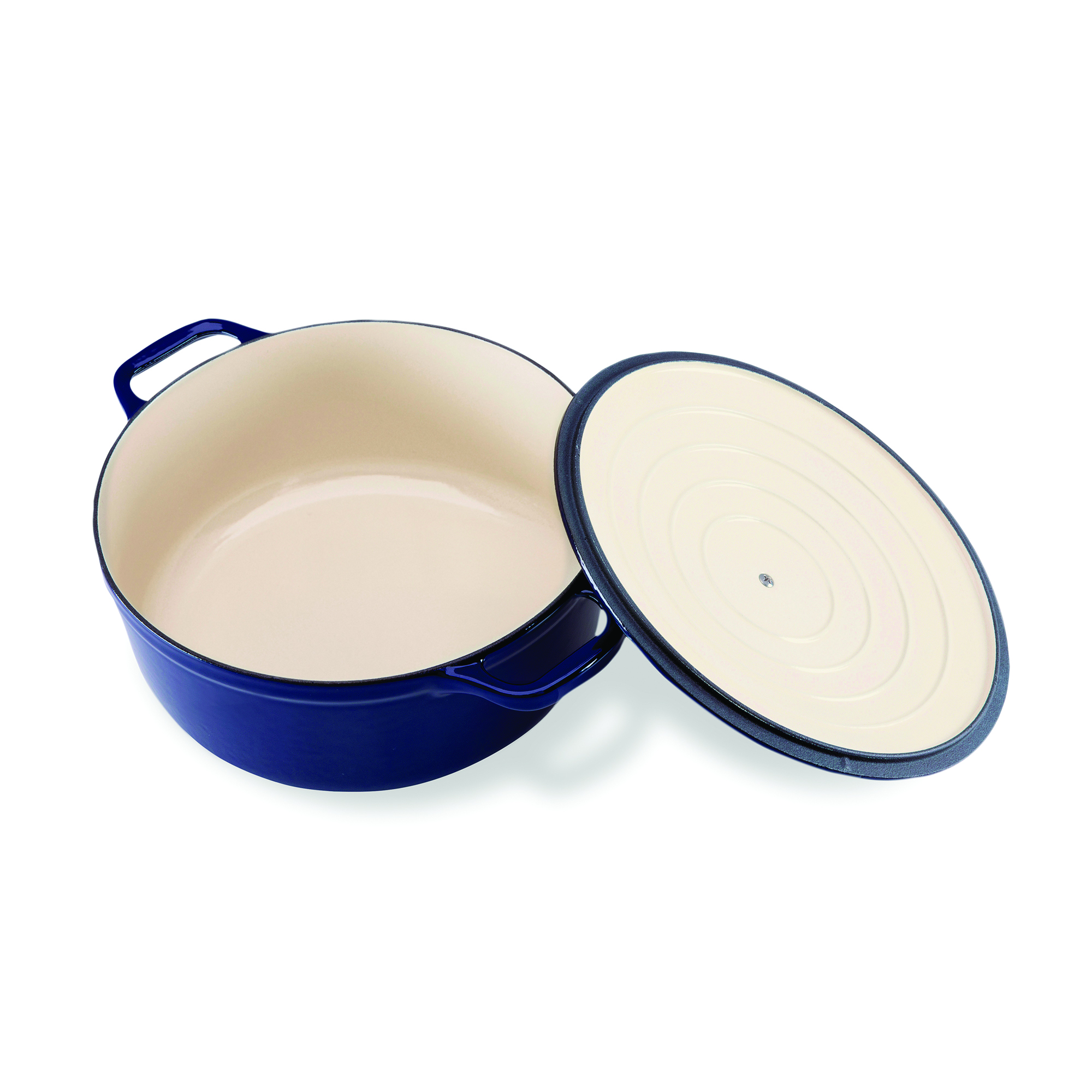 Chasseur Round French Oven 28cm/6.1L Midnight Blue - Image 4