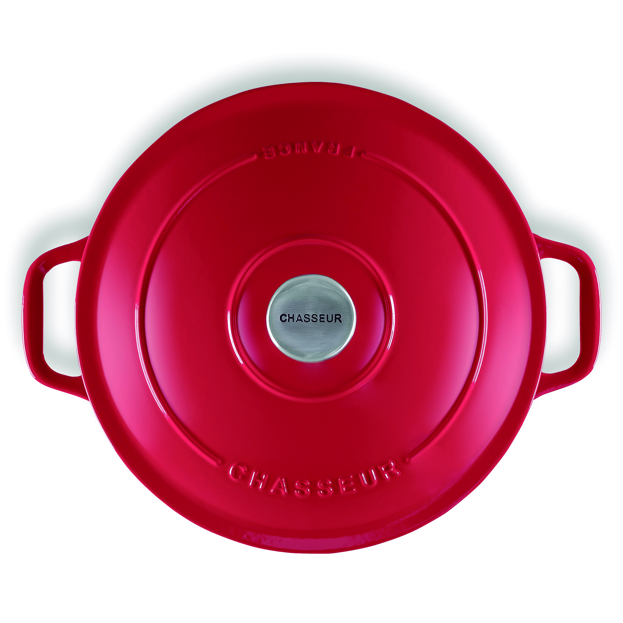 Chasseur Round French Oven 22cm/3.2L Federation Red - Image 3