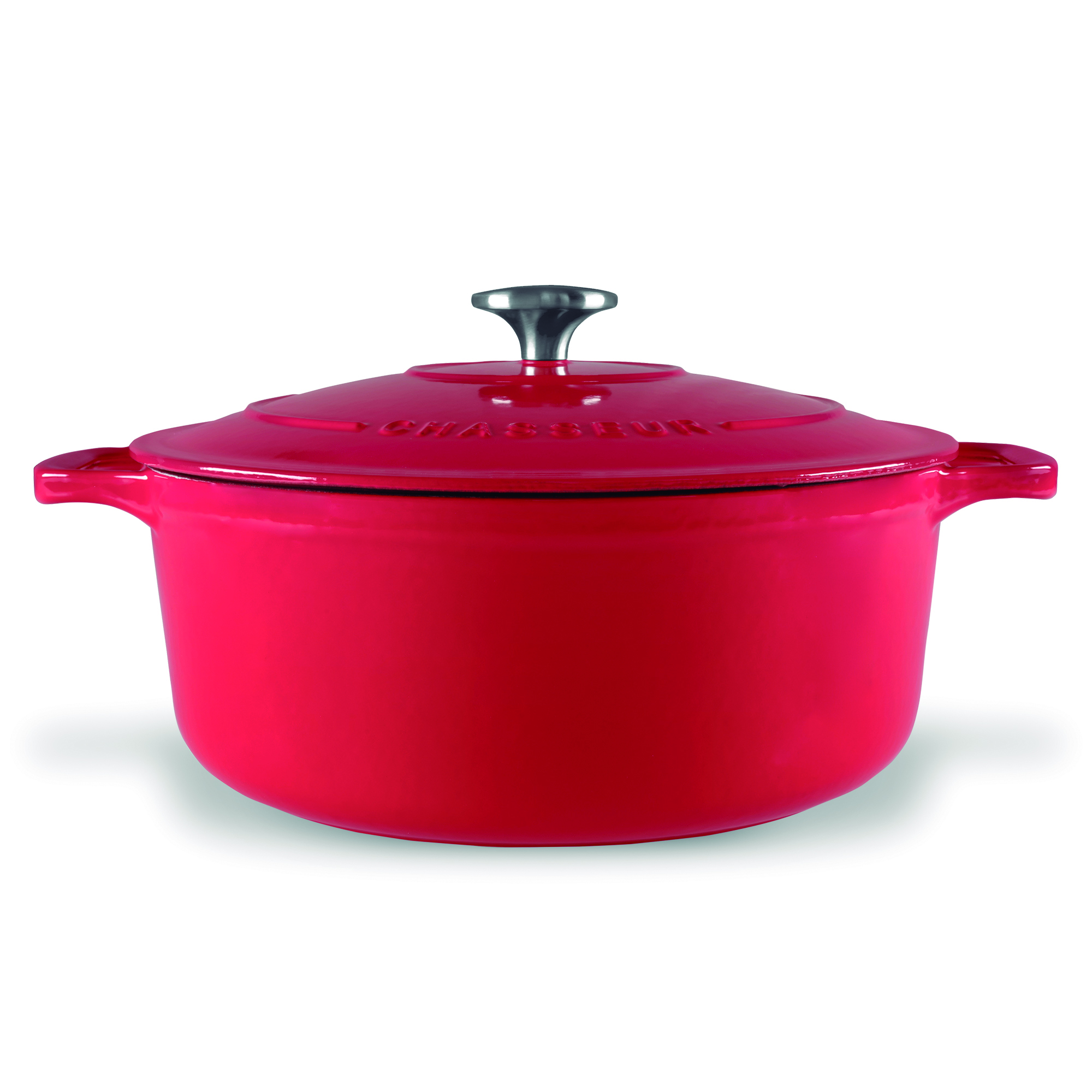 Chasseur Round French Oven 22cm/3.2L Federation Red - Image 2