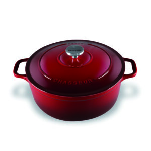 Chasseur Round French Oven 24cm/4L Bordeaux