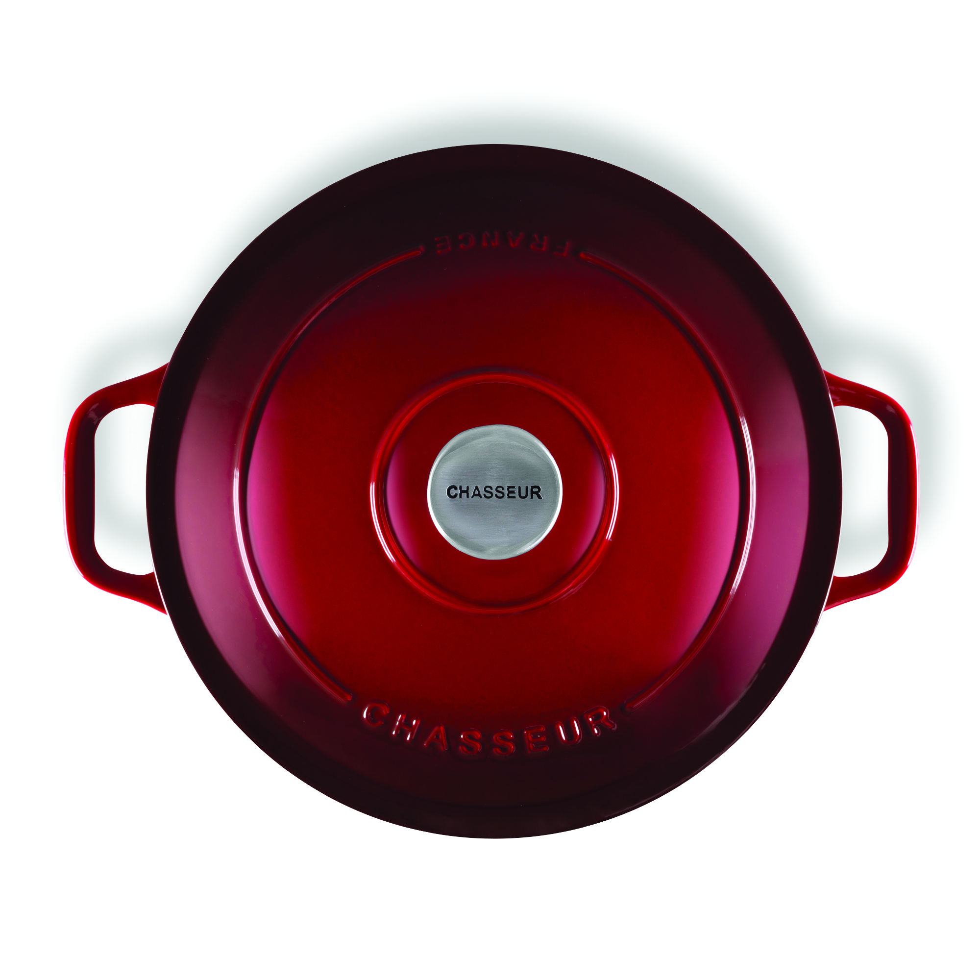 Chasseur Round French Oven 24cm/4L Bordeaux - Image 3