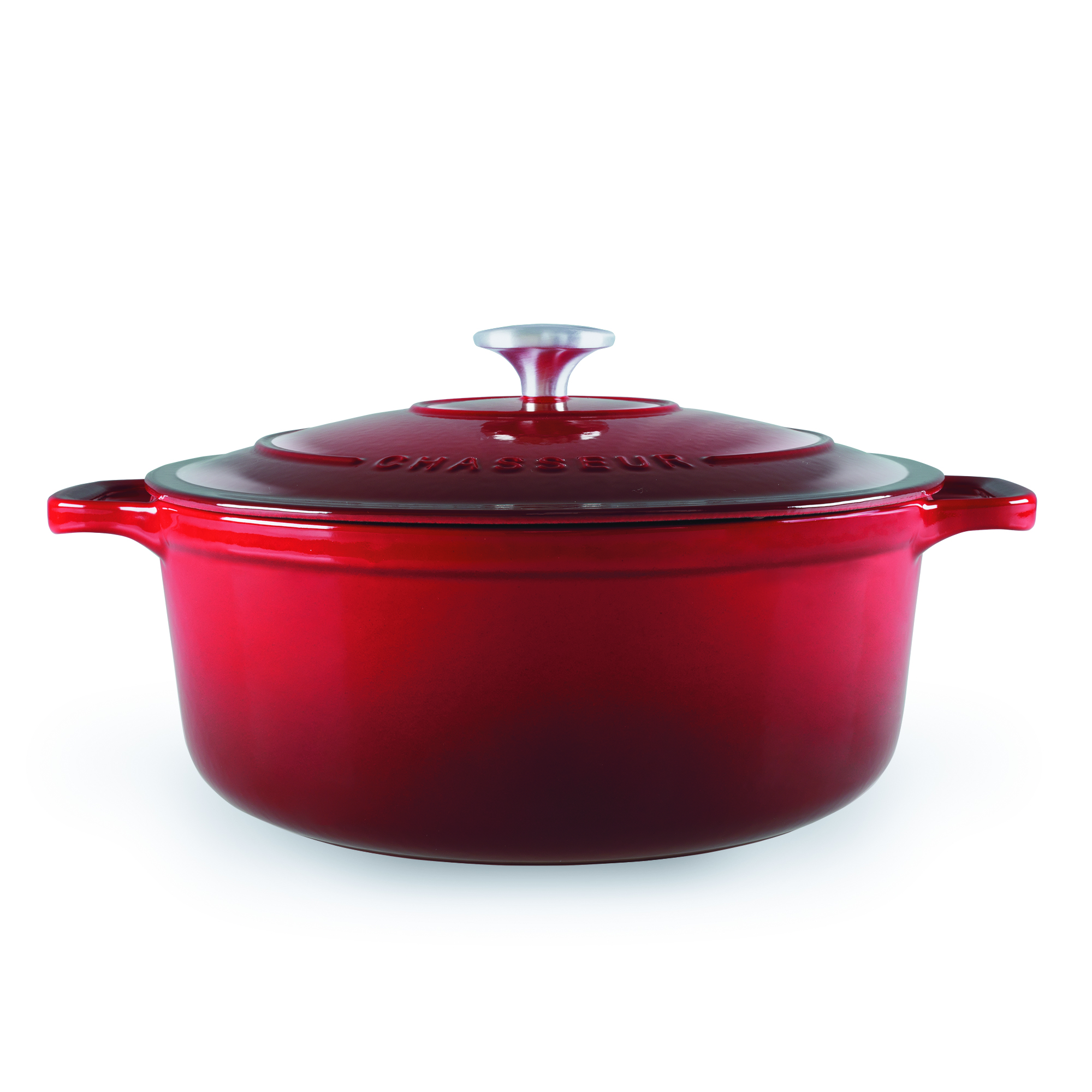 Chasseur Round French Oven 24cm/4L Bordeaux - Image 2