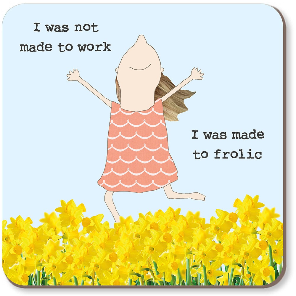Rosie Made A Thing Coaster - Frolic