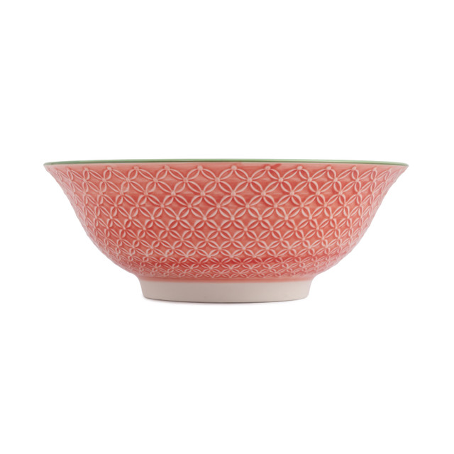 Mikasa Ramen Bowl 21cm Grey Floral - Image 2