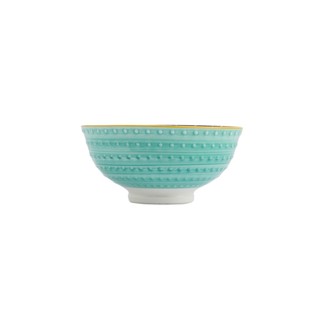 Mikasa Nibble Bowl 12cm Indigo Chevron - Image 2