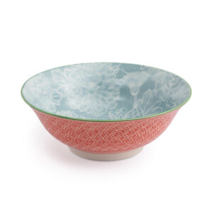 Mikasa Ramen Bowl 21cm Grey Floral