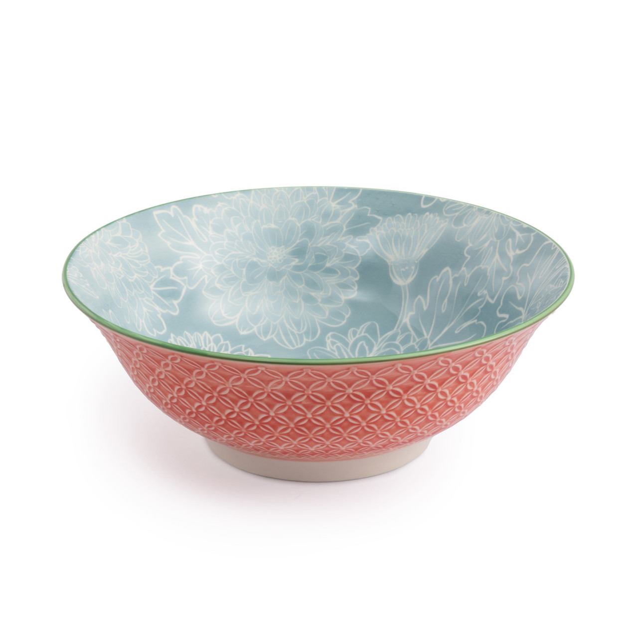Mikasa Ramen Bowl 21cm Grey Floral