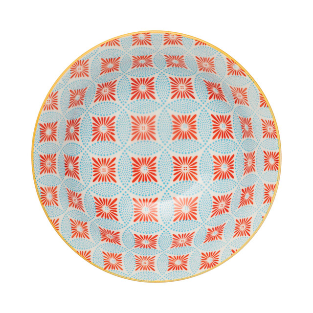 Mikasa Ramen Bowl 21cm Blue Mosaic - Image 3