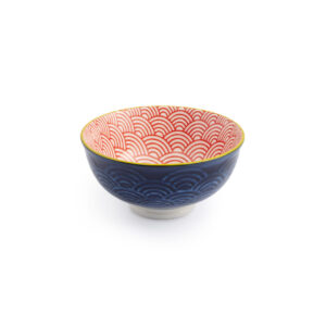Mikasa Nibble Bowl 12cm Blue Red Arc