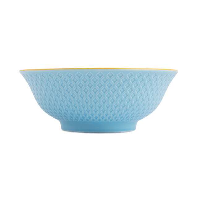 Mikasa Ramen Bowl 21cm Blue Mosaic - Image 2