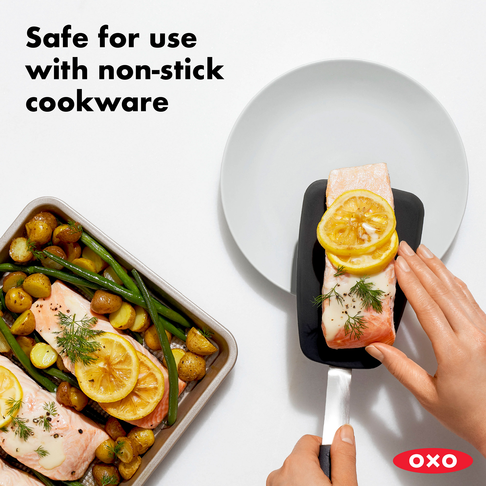 OXO Good Grips Silicone Flexible Turner - Large - Image 5