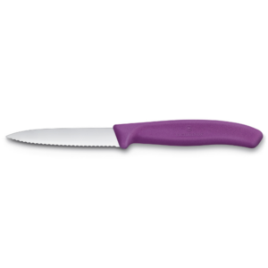 Victorinox Serrated Knife 8cm - Purple