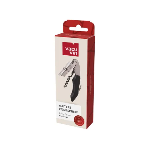 Vacu Vin Waiters Corkscrew Push Large - Image 3
