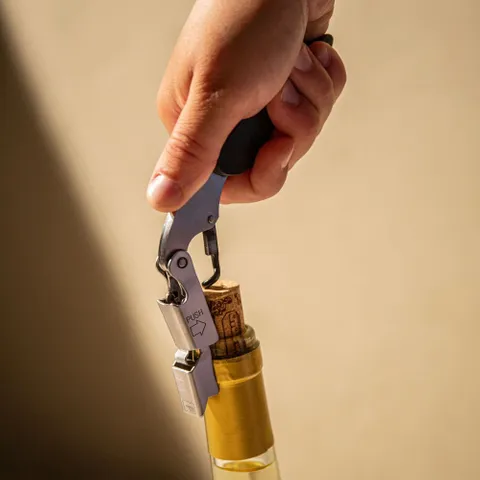Vacu Vin Waiters Corkscrew Push Large - Image 2