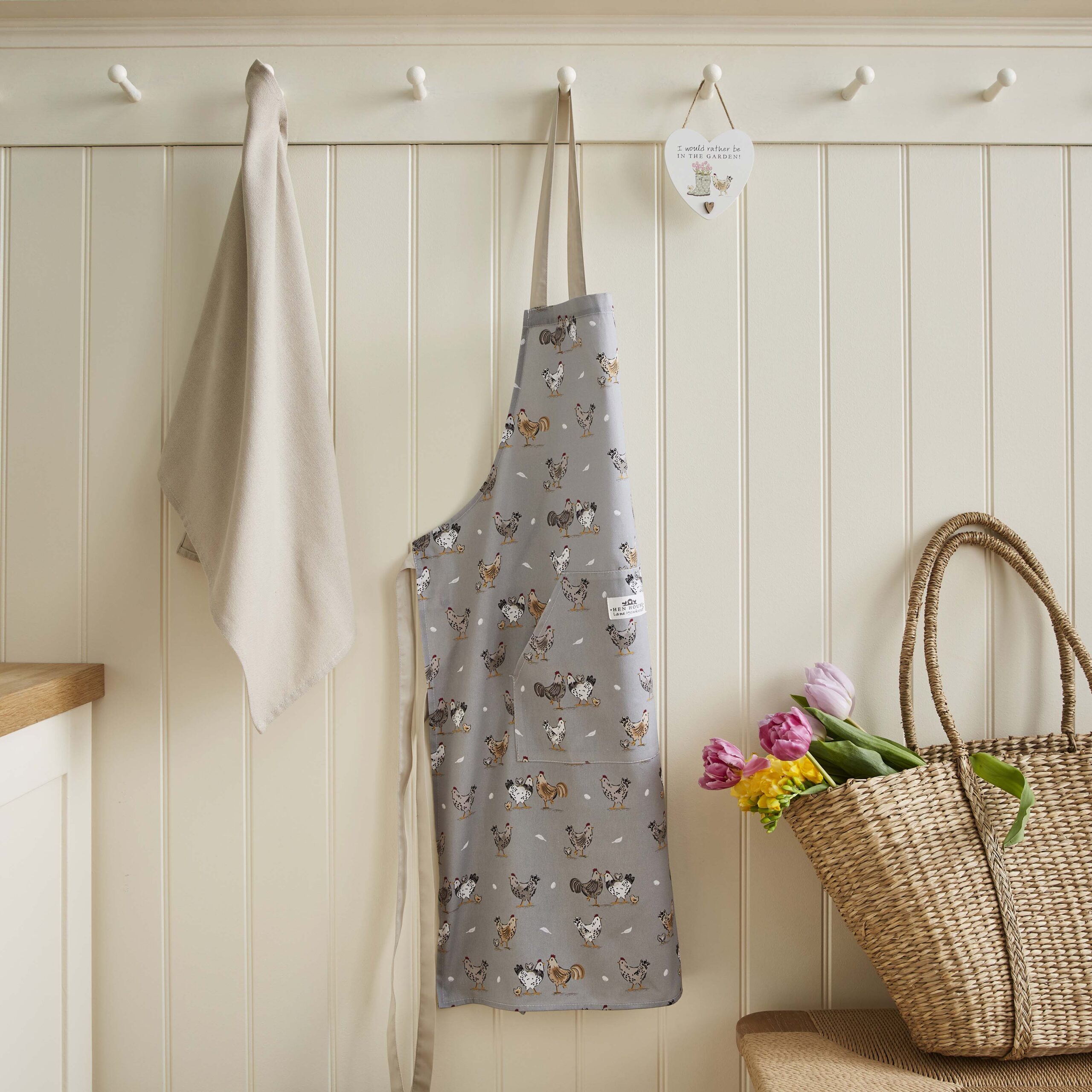 Cooksmart Hen House Lane Cotton Apron - Image 2