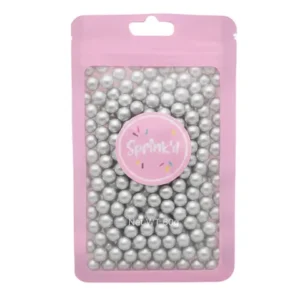 Sprink'd Sugar Balls Silver 8mm