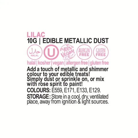 Vivid Lilac Shimmer Dust - Image 2