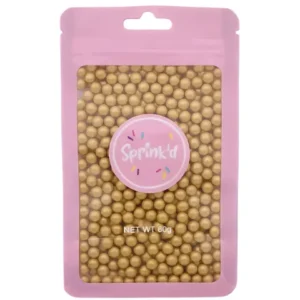 Sprink'd Sugar Balls Gold 4mm 60g