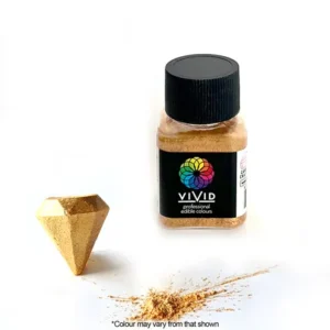 Vivid Antique Gold Shimmer Dust